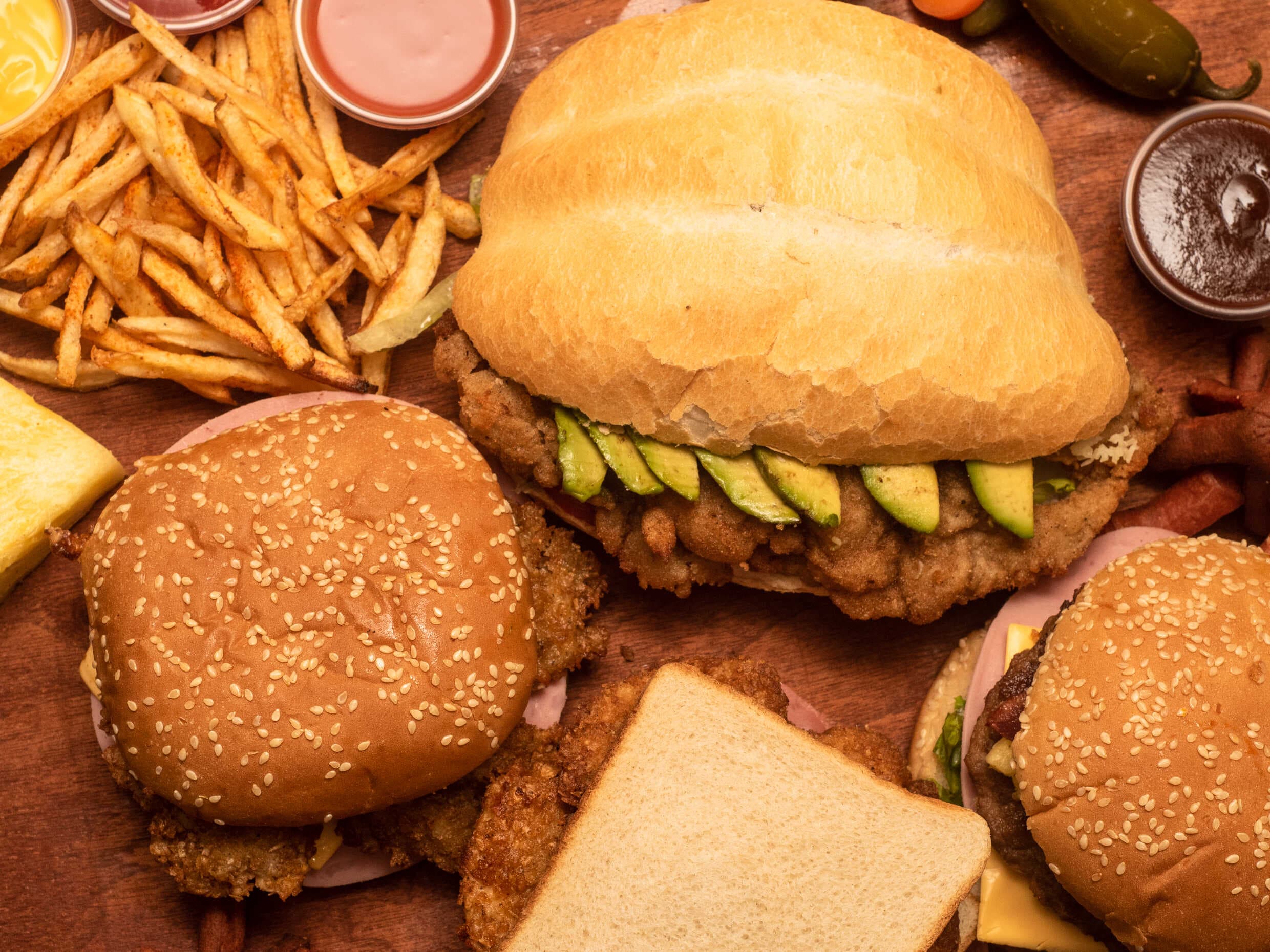 HAMBURGUESA DE CAMARON