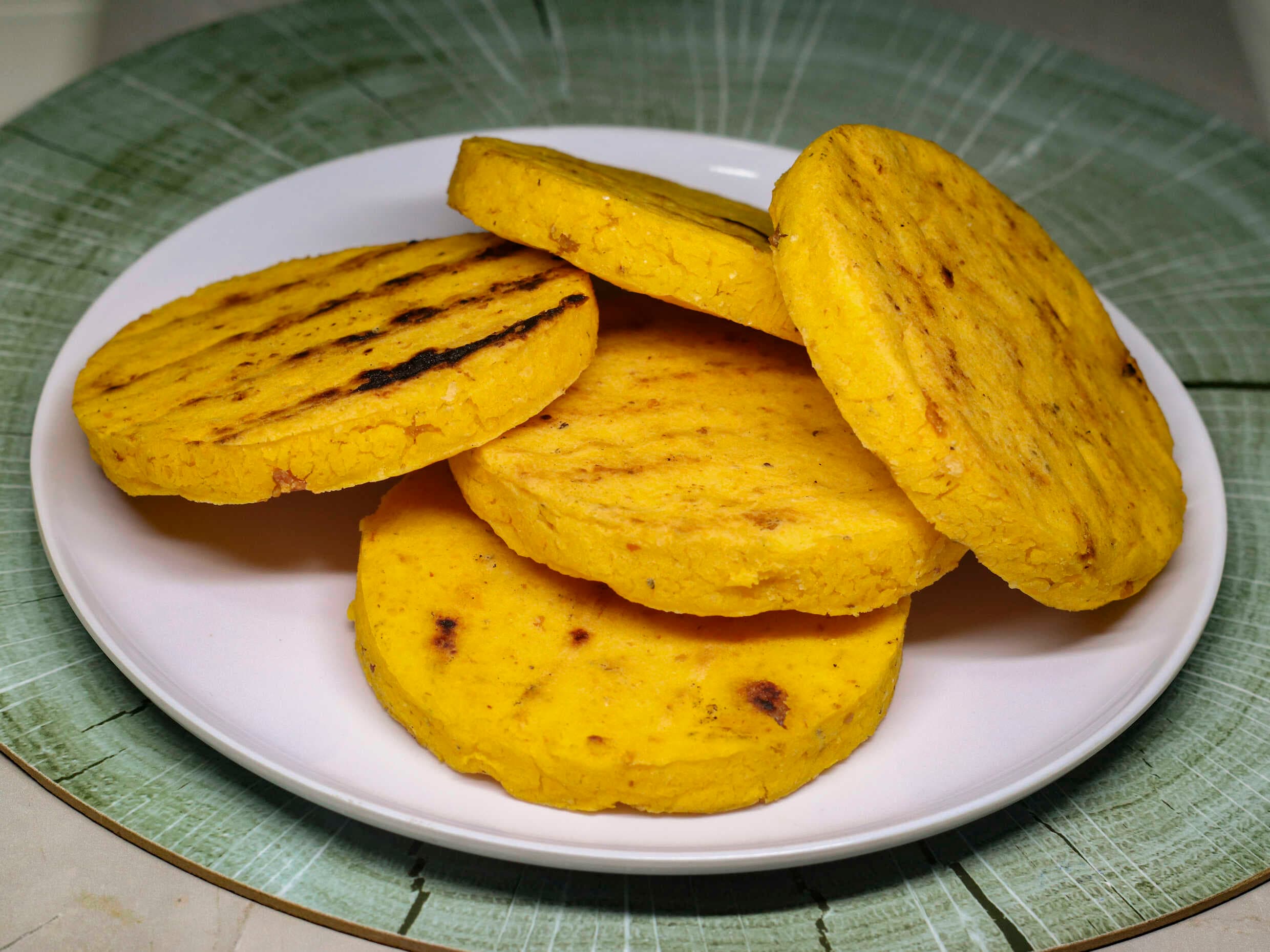 Arepa Santandereana sin relleno