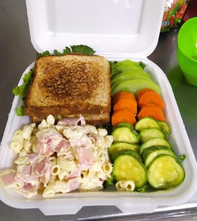 Box Lunch de Sandwich con Verdura