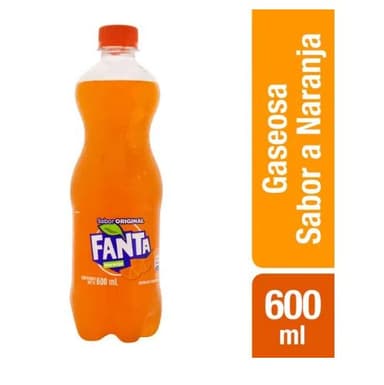Fanta Naranja 600 ml