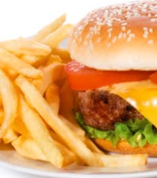 Hamburguesa con Papas
