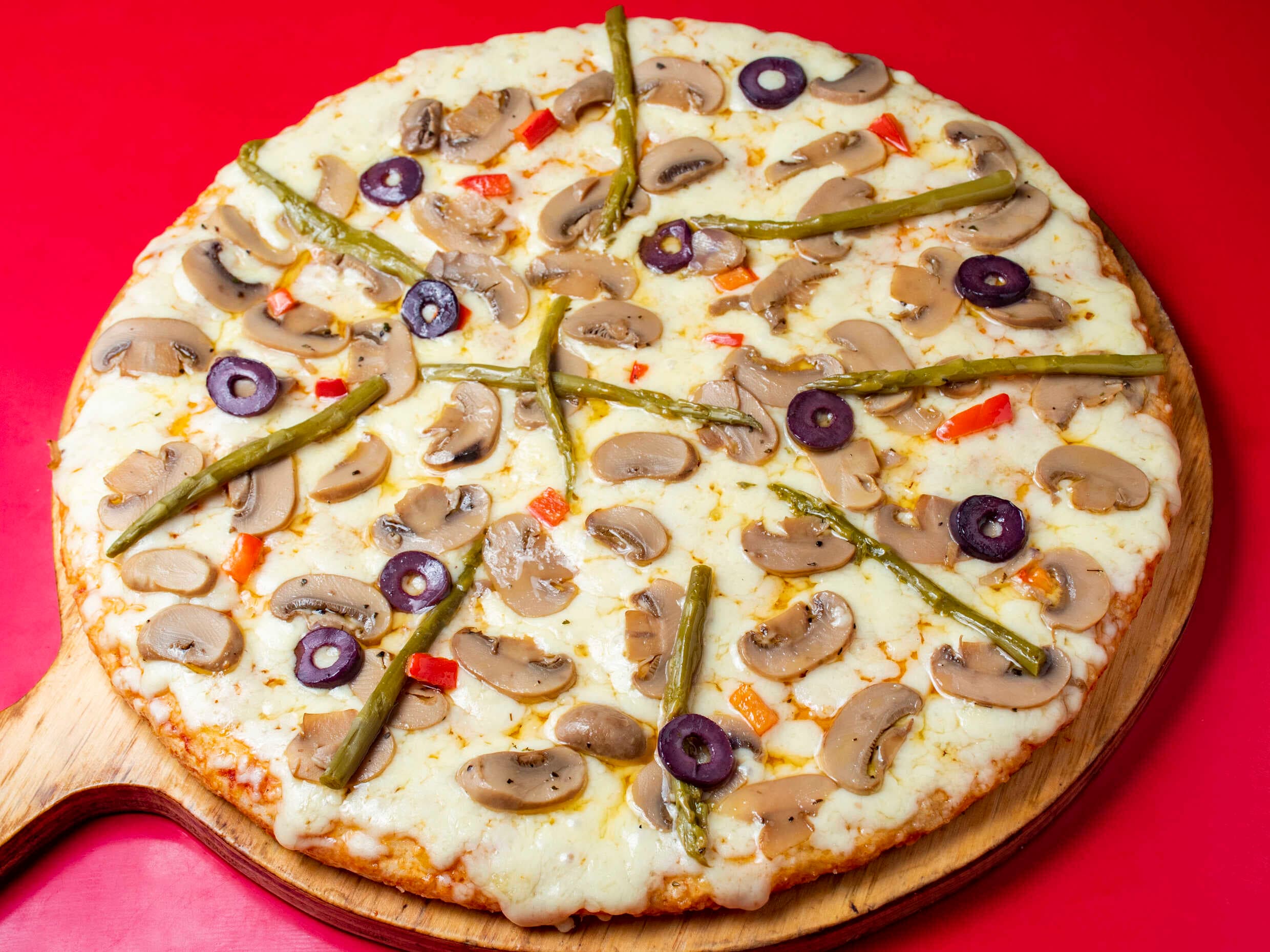 Pizza Grande Vegetariana de 8 Porciones