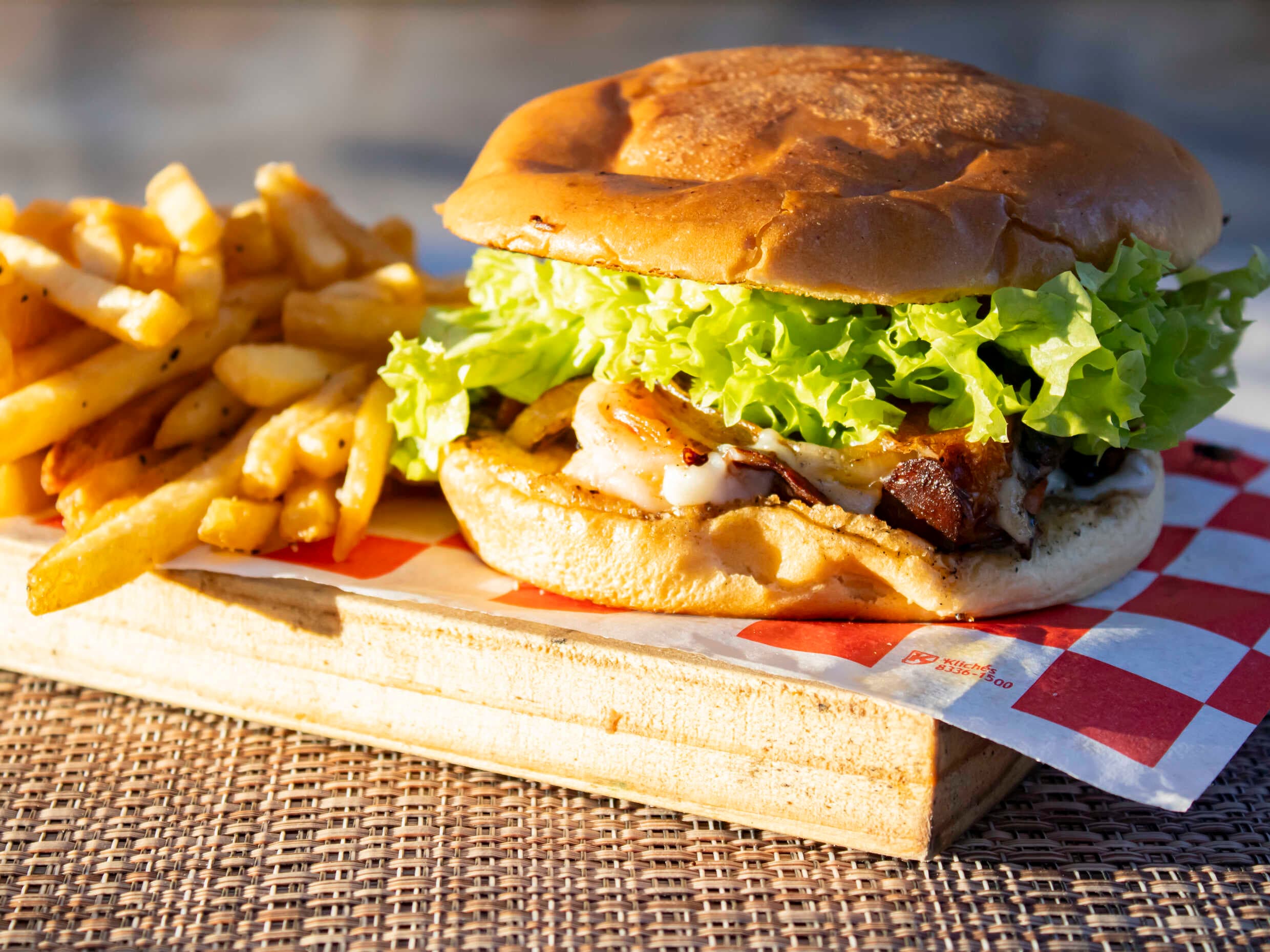 Hamburguesa de Camarón
