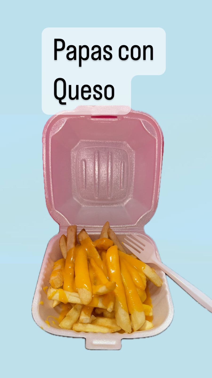 Papas con Queso