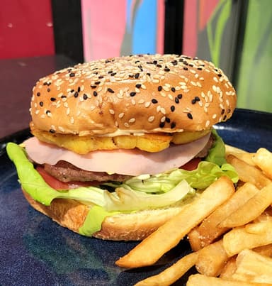 Hamburguesa Hawaiana