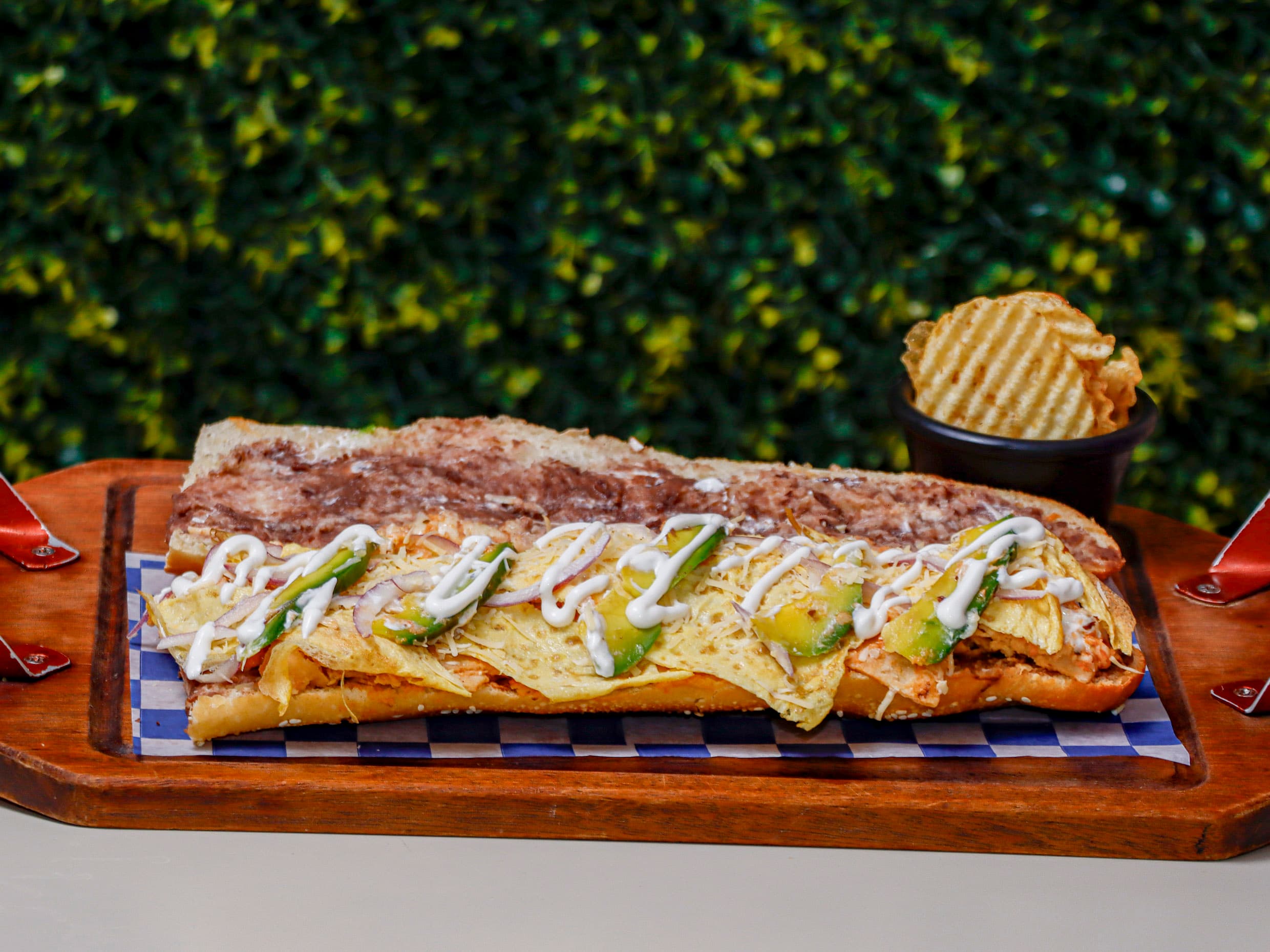 Baguette de Chilaquiles