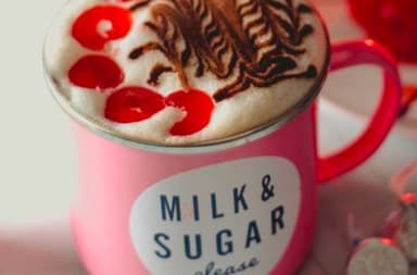 French Kiss latte