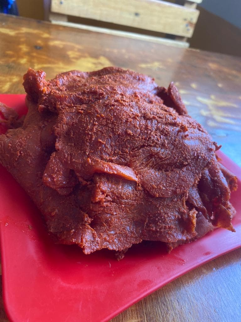 Cecina Enchilada