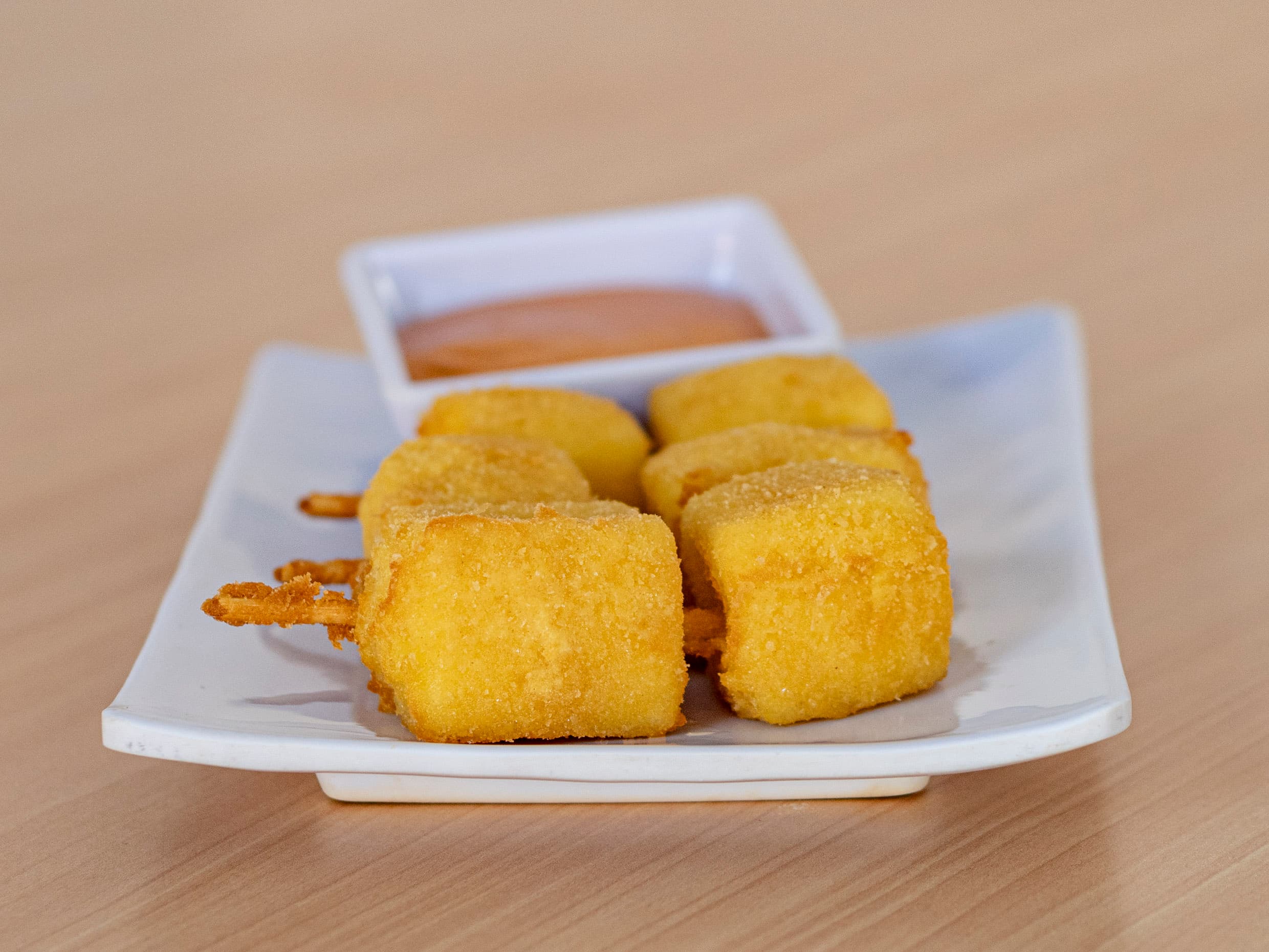 Kushiages de Queso