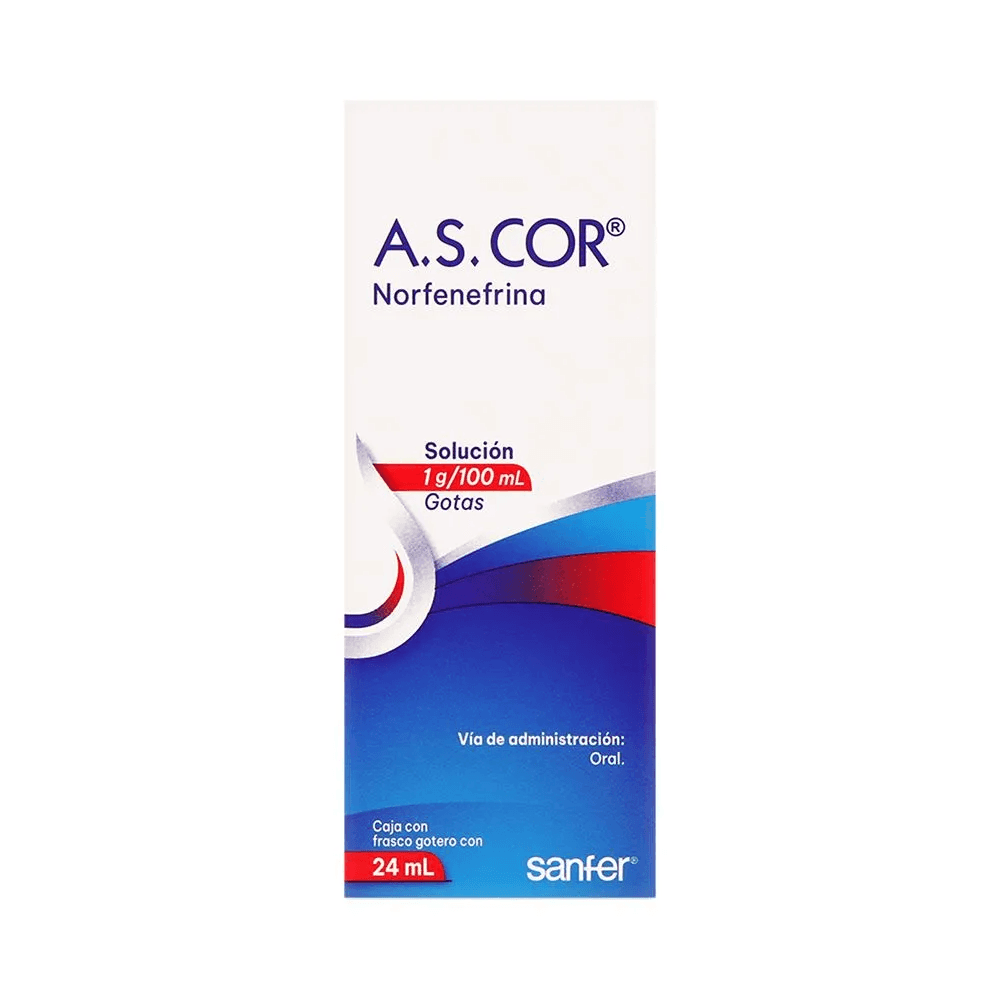 A.S. Cor Solución Frasco Gotero con 24 ml