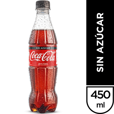 Coca Cola sin Azúcar 450 ml