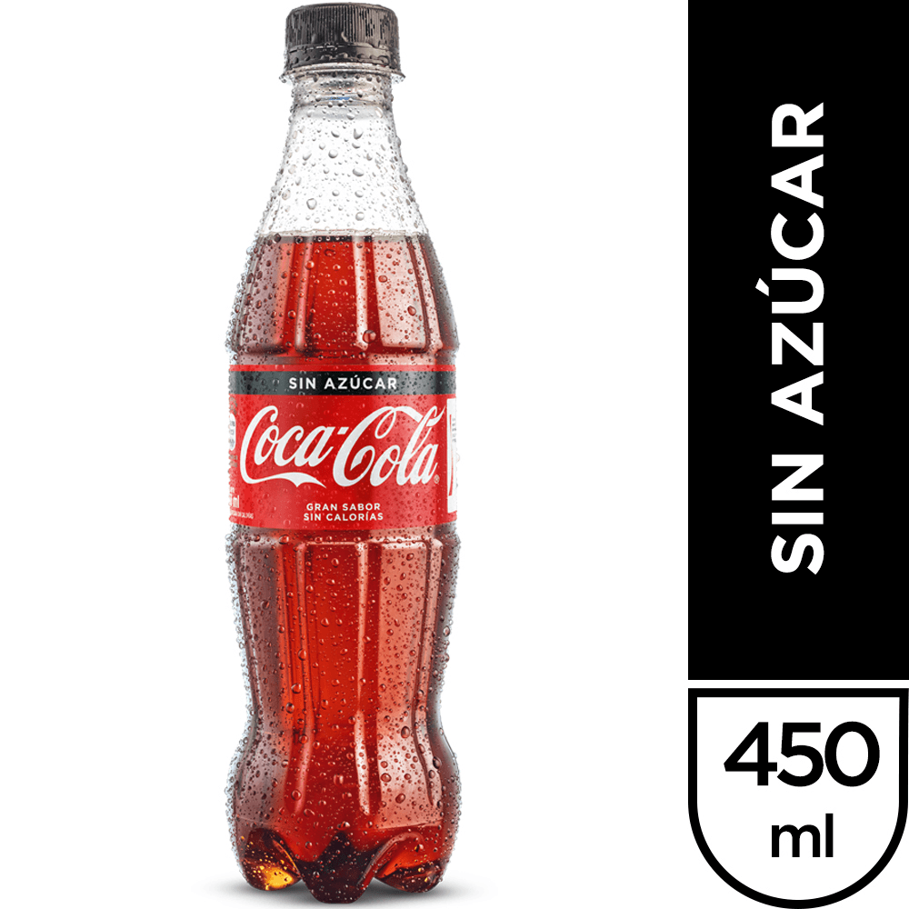 Coca Cola sin Azúcar 450 ml