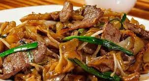 Saho Fan con Carne de Res Seco
