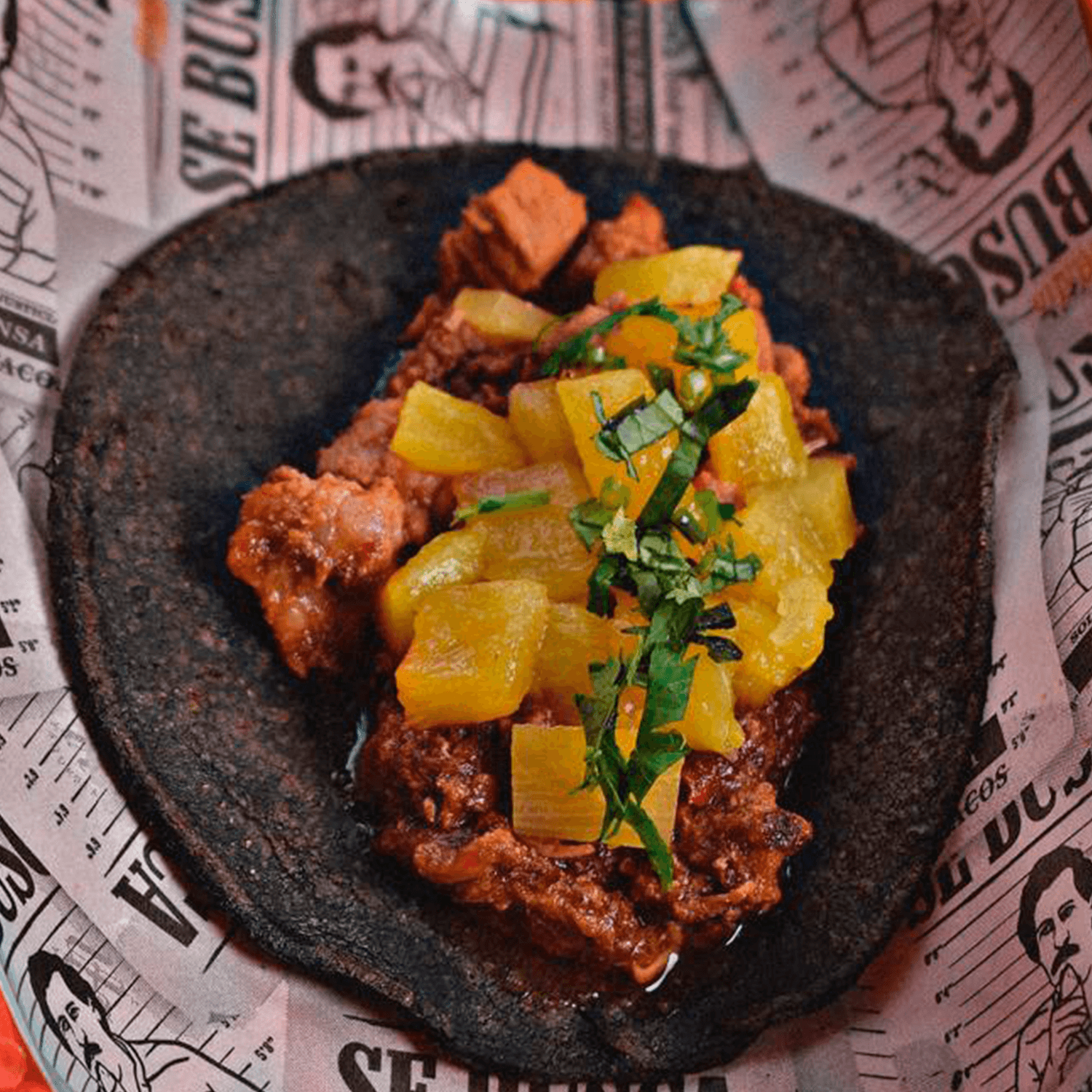 Taco al Pastor Mafia x3