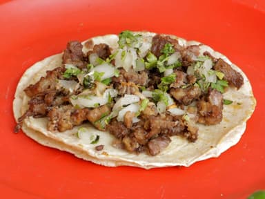 Taco de Cabeza de Res
