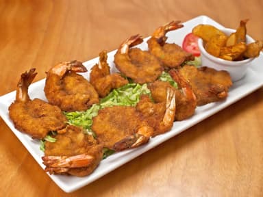 Camarones empanizados infantil