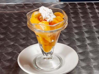 Duraznos con Crema