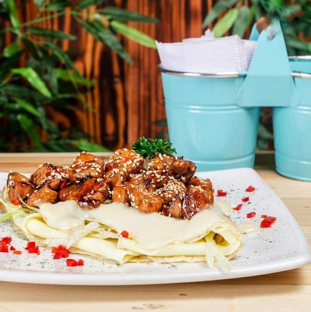 Crepe Pollo Teriyaki