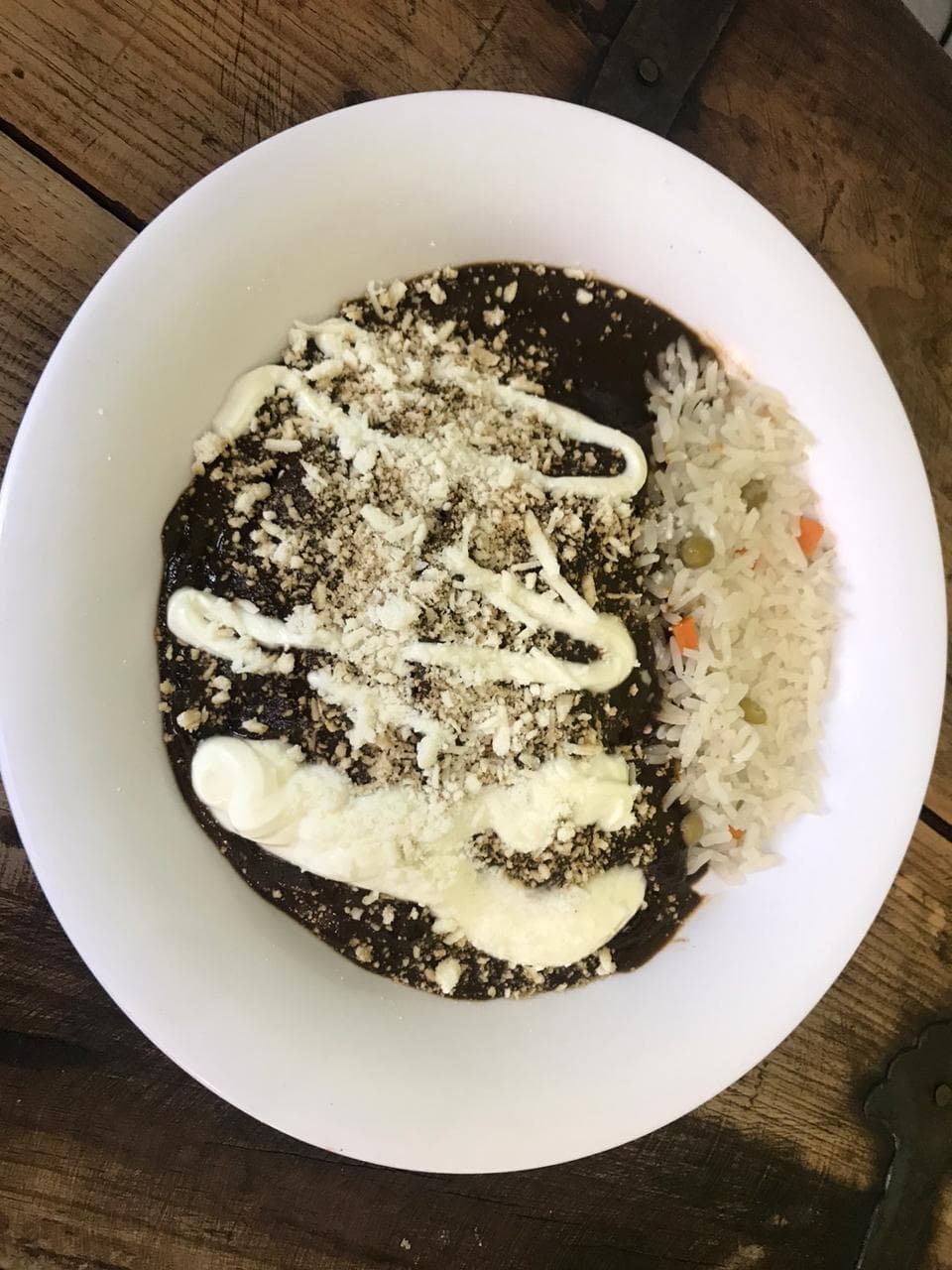 Enchiladas de Mole.