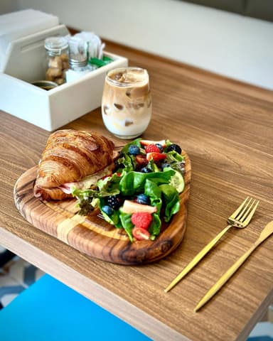 Croissant de Jamón y Huevo