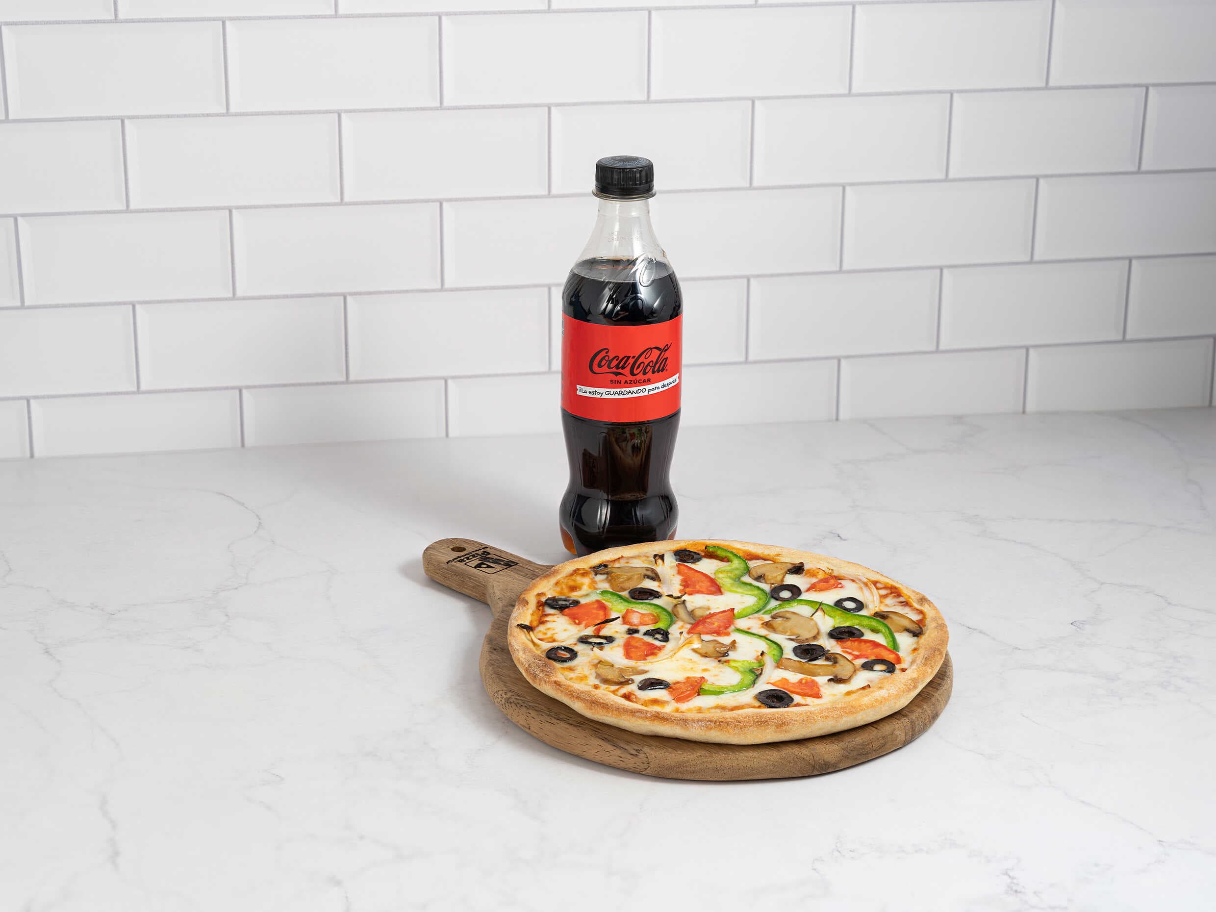 Combo Vegetariana Individual + Soda 450 ml