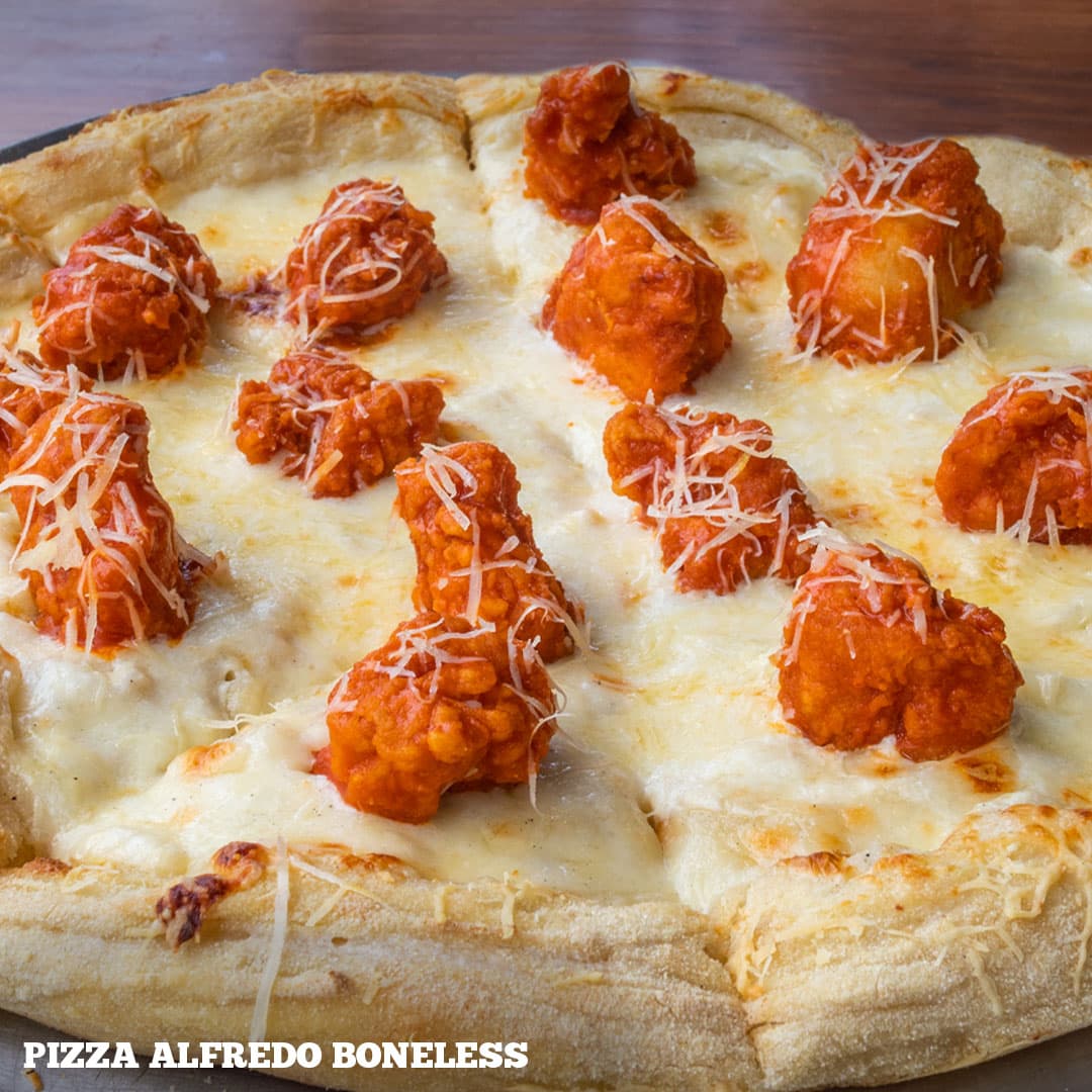 PIZZA ALFREDO BONELESS
