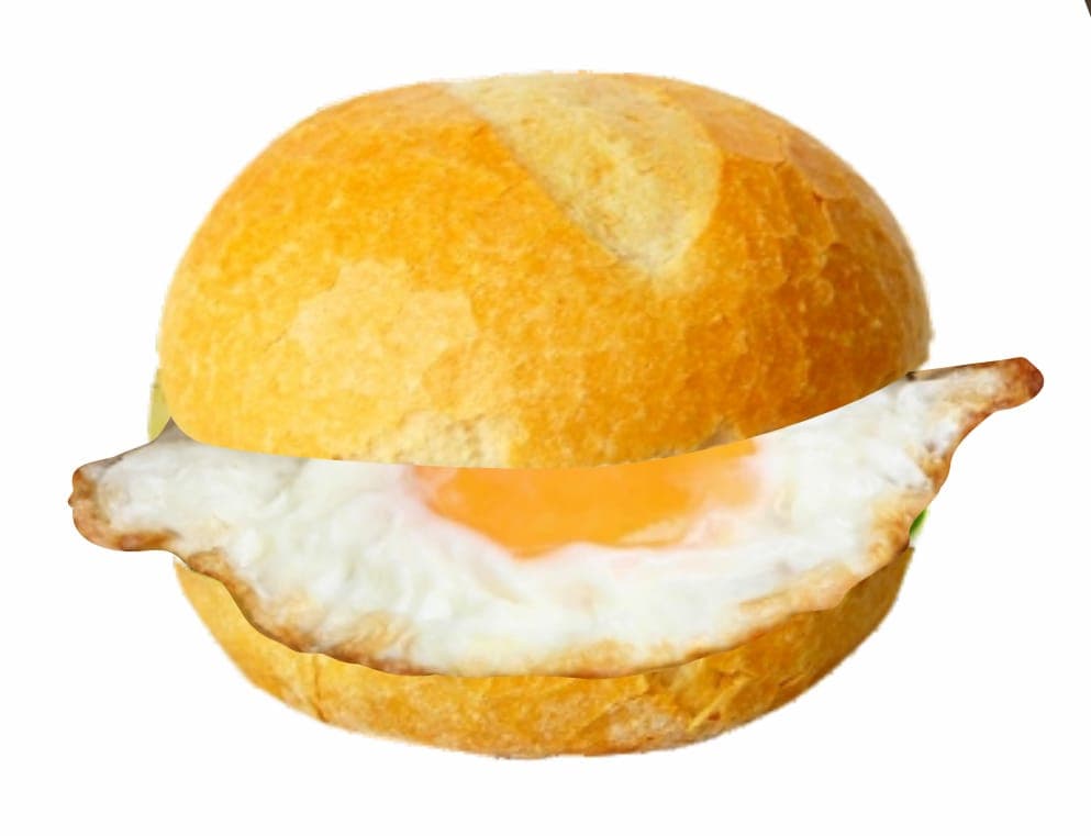 Pan con Huevo Frito