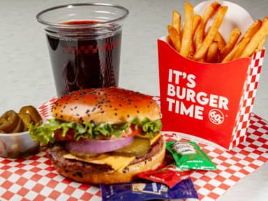 Combo Chicken Burger Crujiente