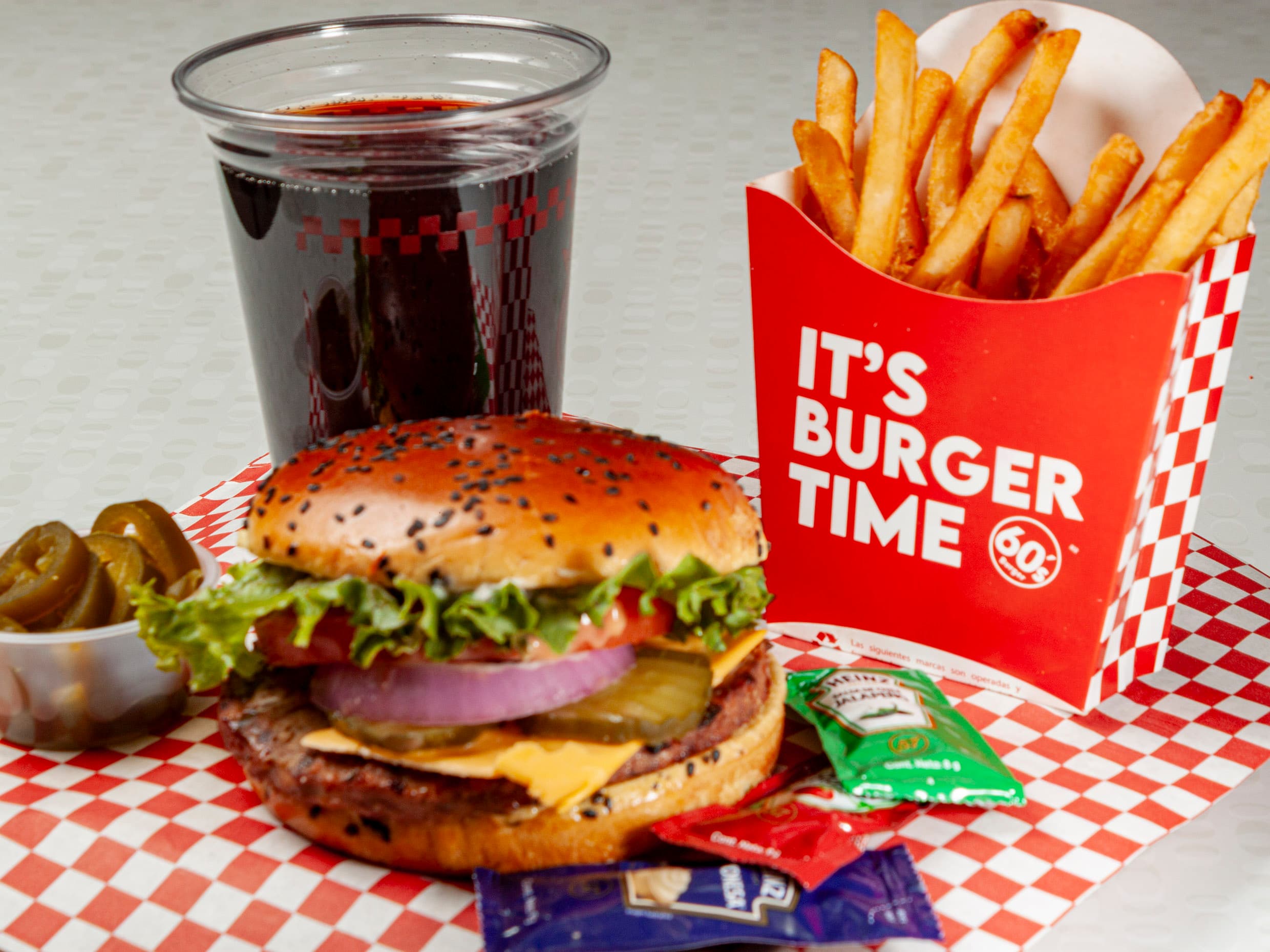 Combo Chicken Burger Crujiente