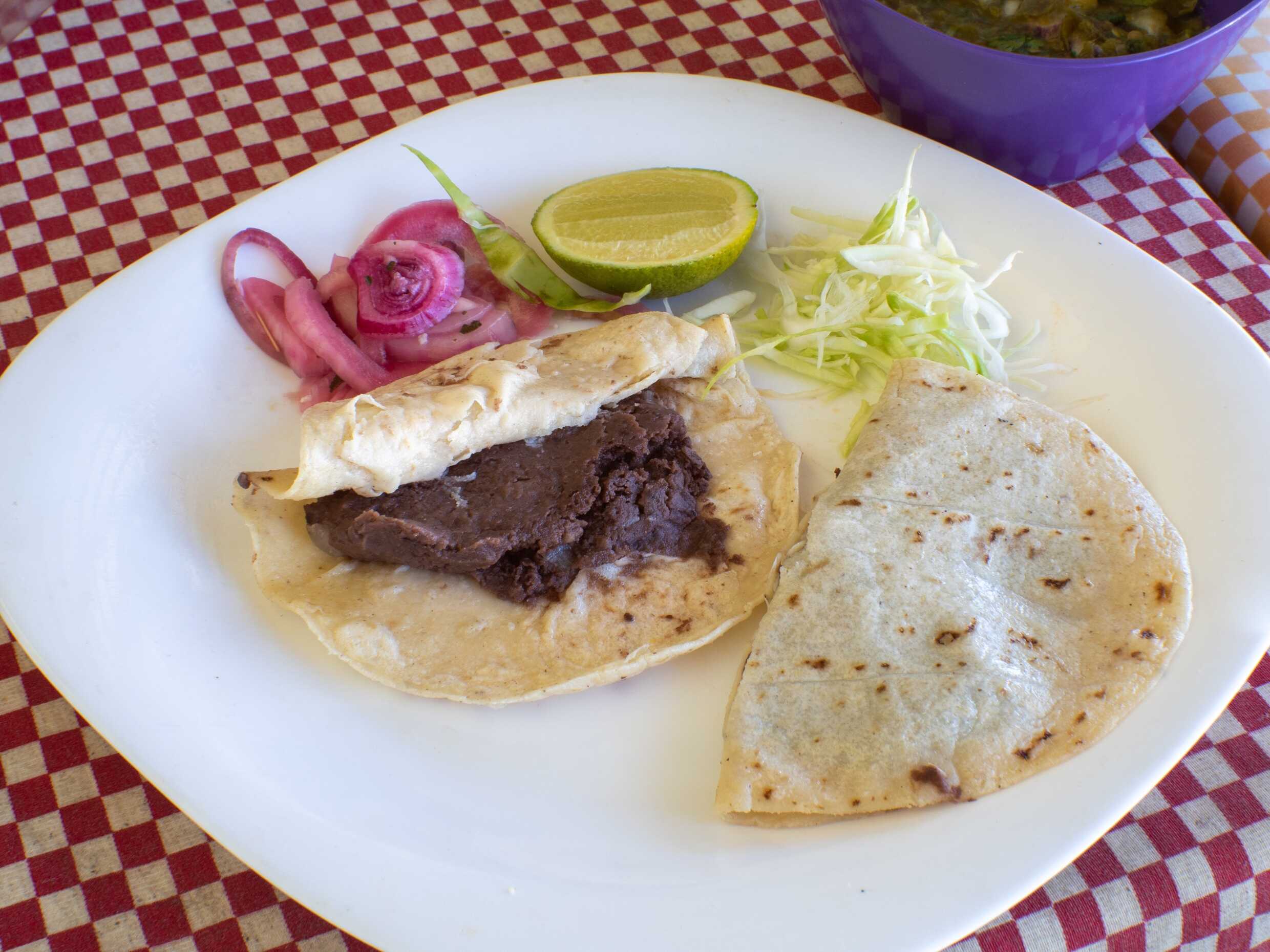 Taco de Frijoles
