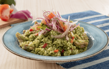 Arroz con Pollo al Estilo Peruano