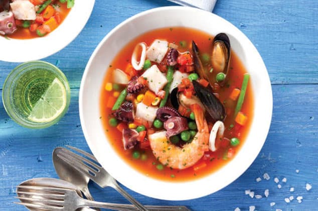 Caldo de Mariscos