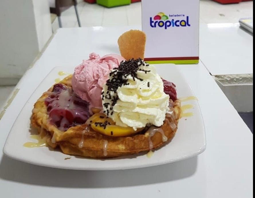 Waffle Frutal