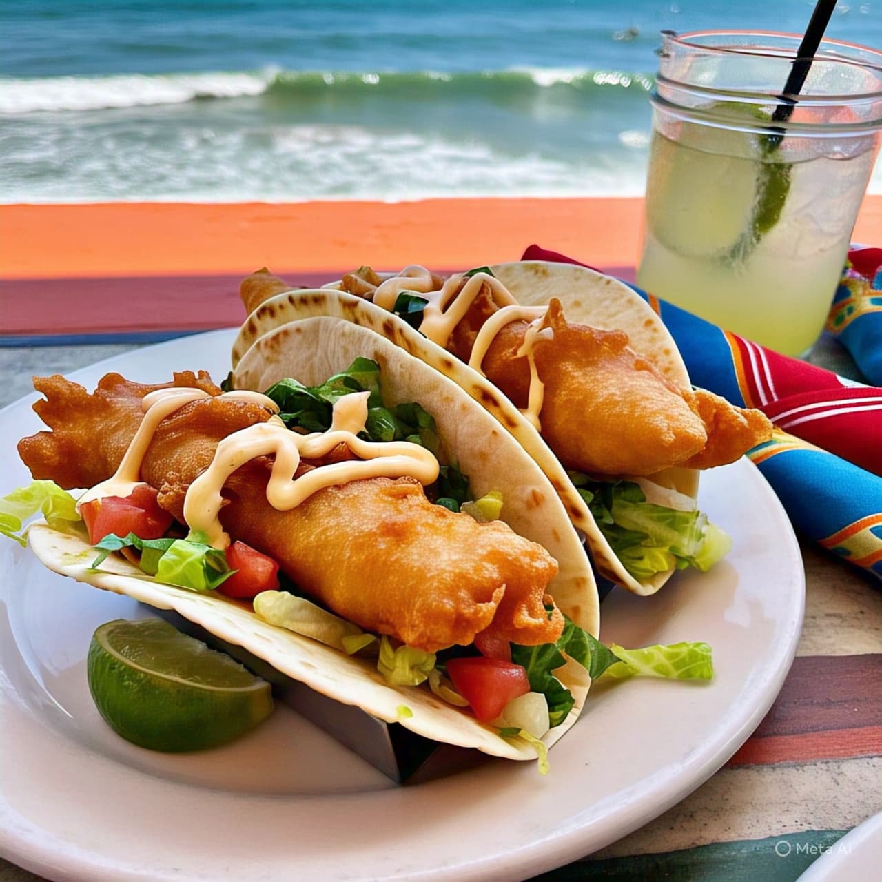 Taco de Camarón Capeado (Orden de 3 Pzs)