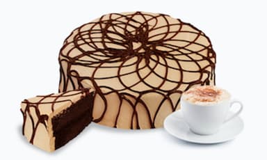 Pastel de Capuccino Grande
