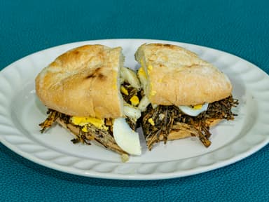 Telera de Relleno Negro