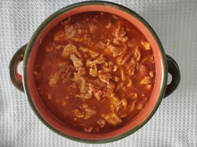 Taco de Salsa de Huevo
