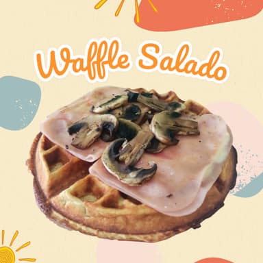Waffle Salado de proteina
