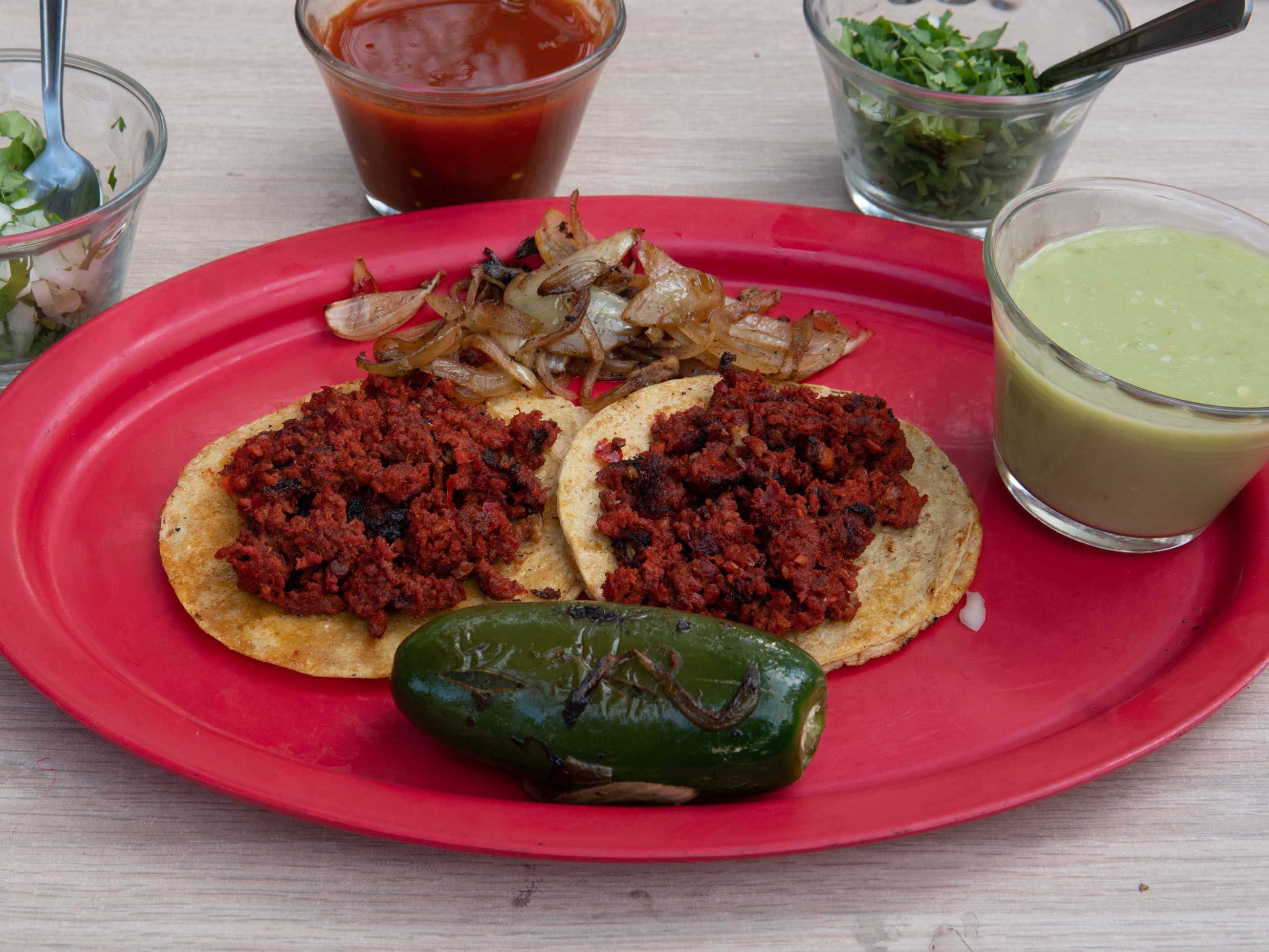 Taco Chorizo