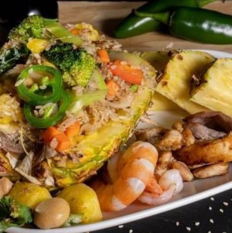 Khau Arroz con Piña