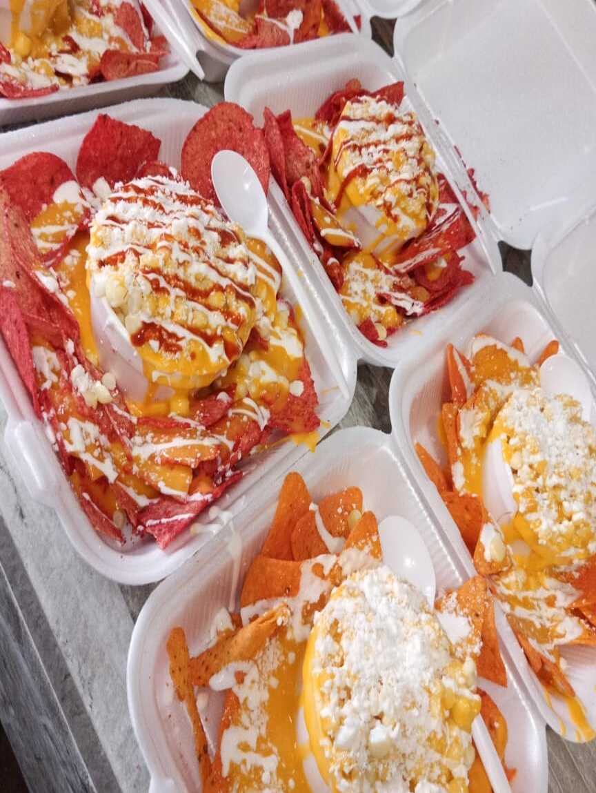 Chorreados doble papas