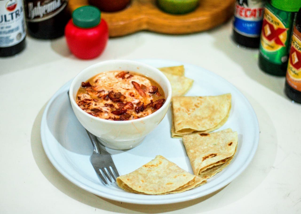 Queso Fundido al Pastor