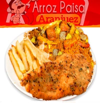 Combo Chuleta de Pollo Apanado