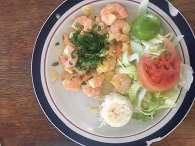 Camarones Al Ajillo