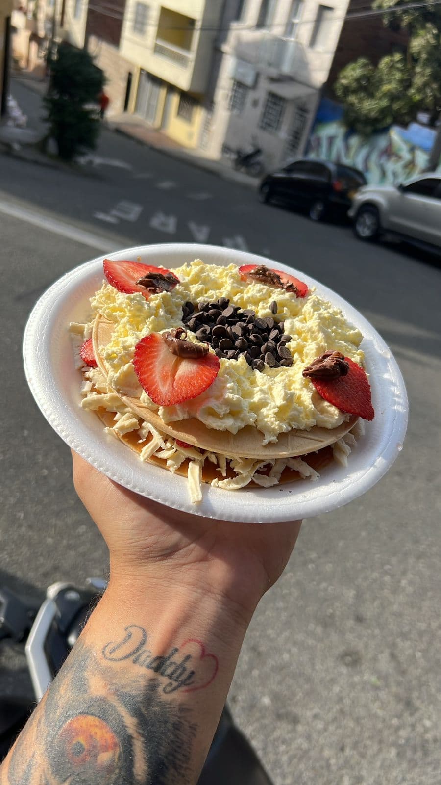 Oblea de Fresa