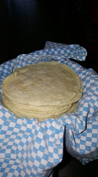 5 Tortillas Hechas a Mano