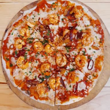 Pizza de Camarón