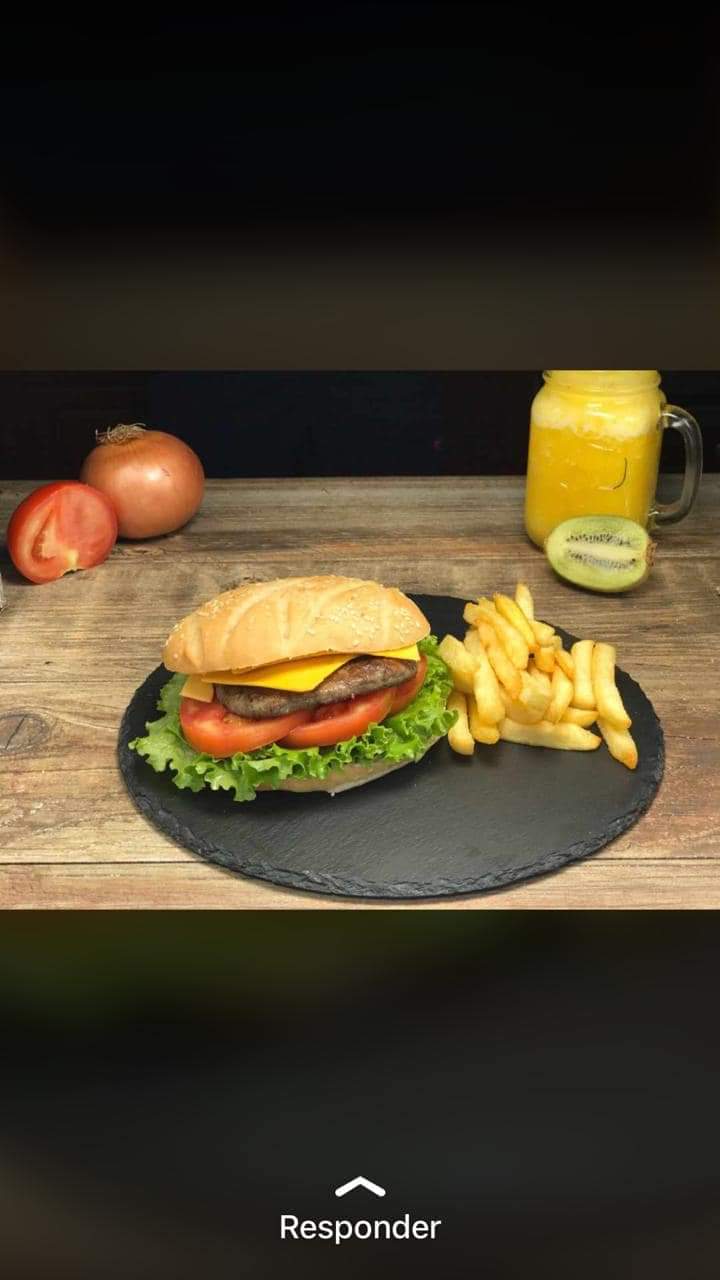 Hamburguesa con Queso