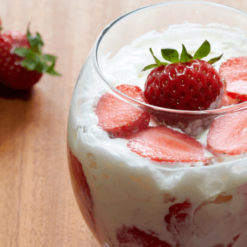 Fresas con Crema