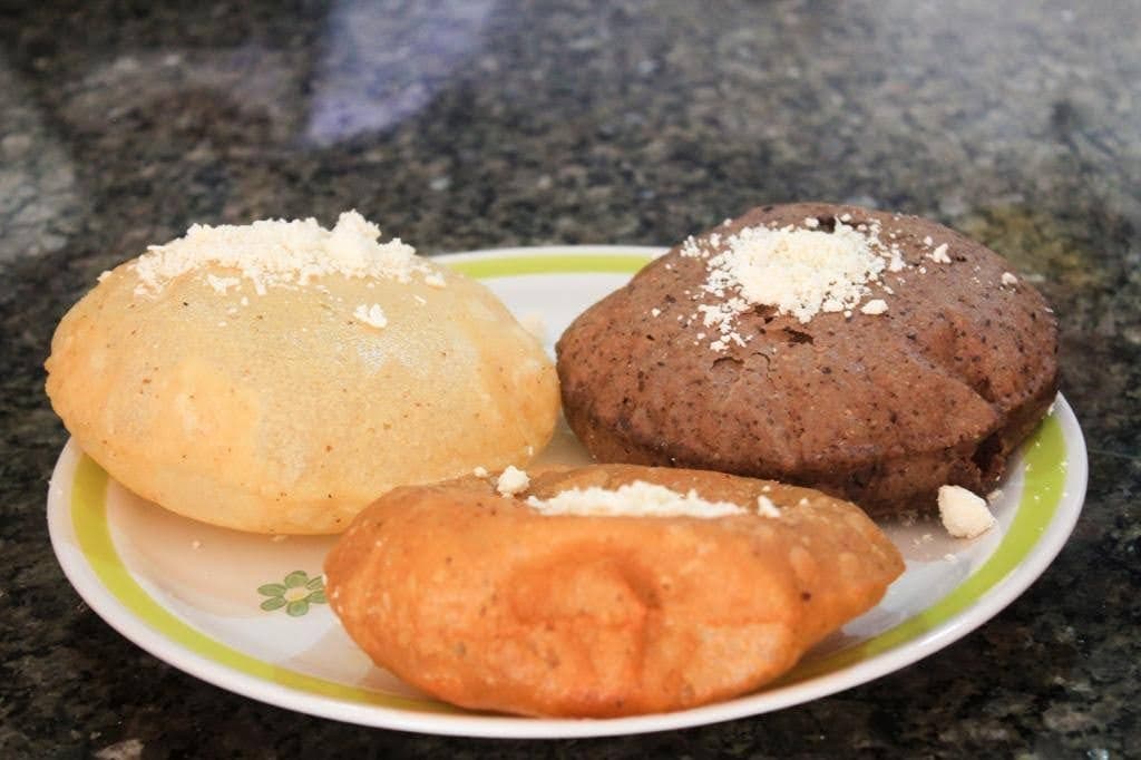 Gordita Con Carne Enchilada